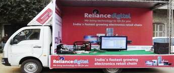 Advertising in Chandigarh, Punjab Mobile Van, TATA Ace Mobile Van Branding